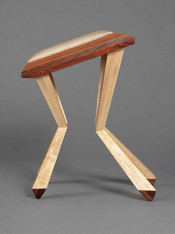 Wooden best sale perching stool